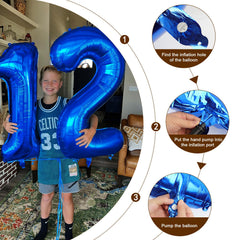 Enyeopd number balloons for birthdays and special occasions