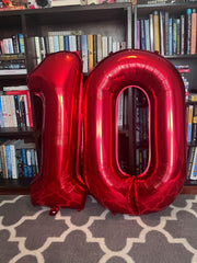 Enyeopd 40 inch balloon with straw included for quick inflation