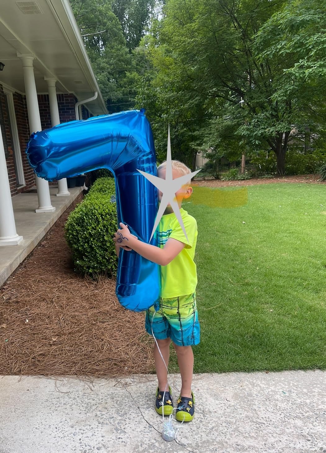 Enyeopd number balloon collection offers ages 1–60 for versatile celebrations.