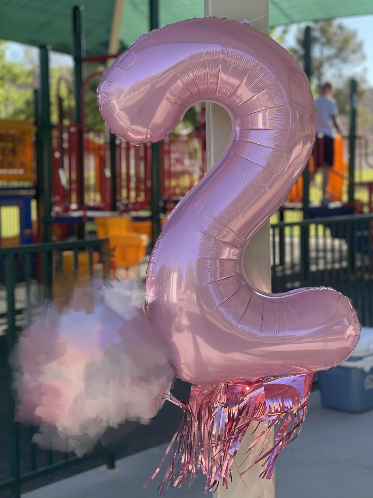 Enyeopd number balloons 40 inch blue brightening party decor