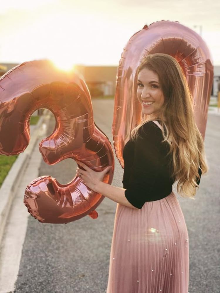 Enyeopd premium-material number balloons resist fading for lasting decor.