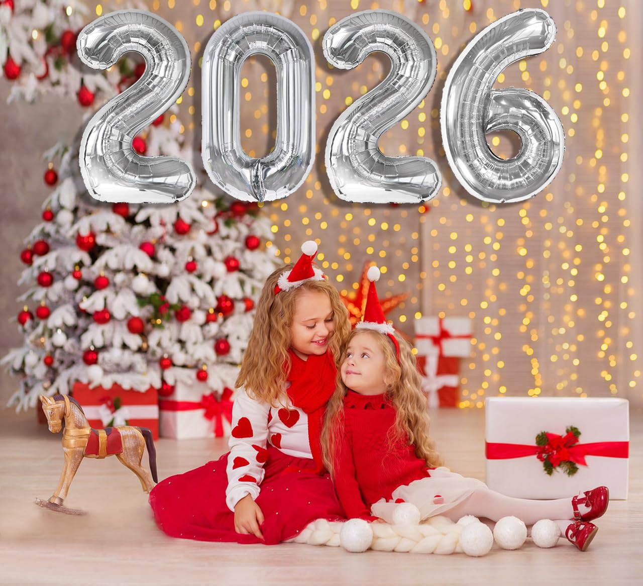 Enyeopd red 2026 balloon number 40 inch ideal for lively celebrations.