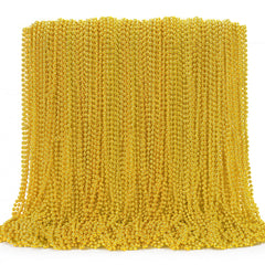 EOBOH 144pcs Mardi Gras beads laid out for a dazzling parade accessory.