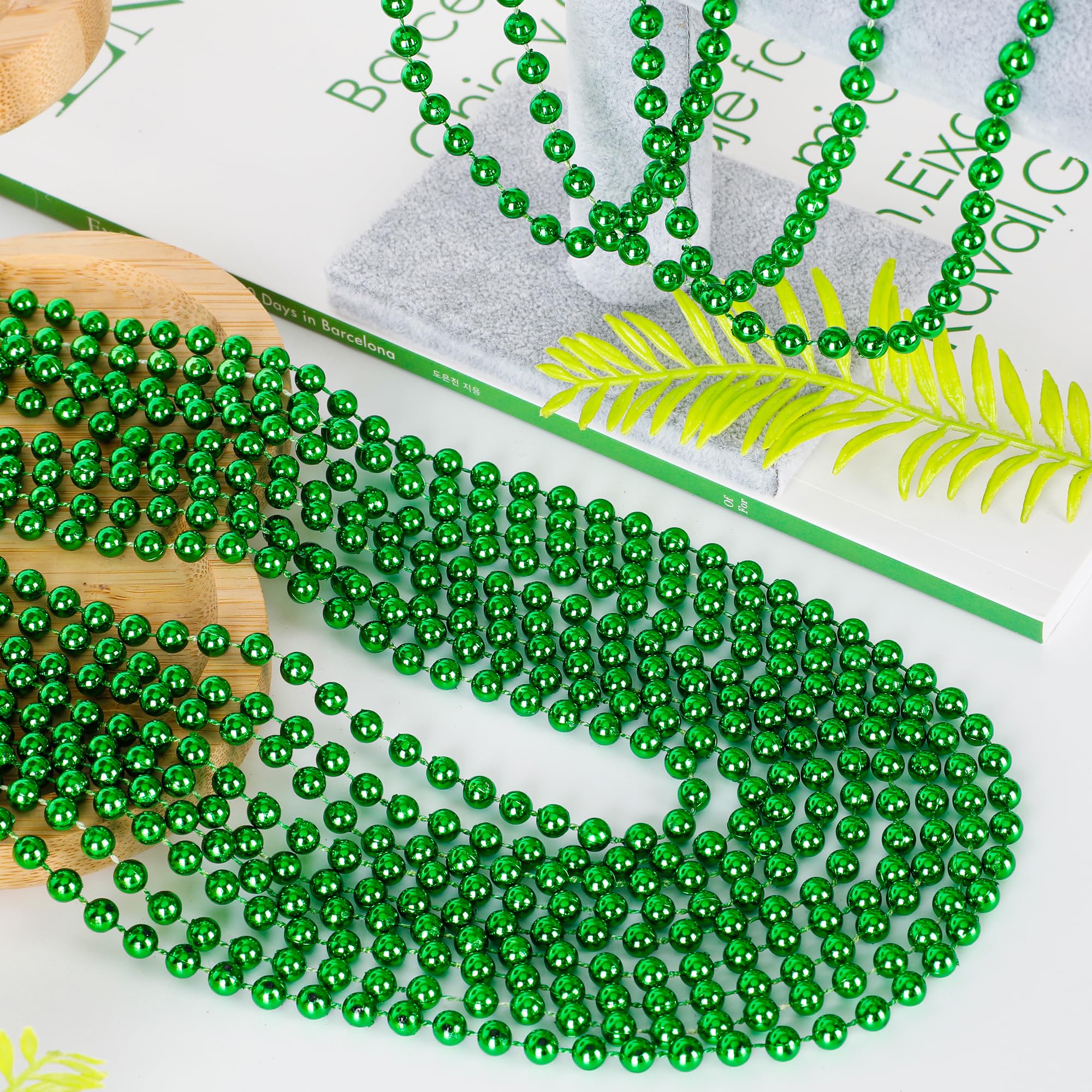 EOBOH parade-ready necklace with shiny plastic finish for safe, durable wear