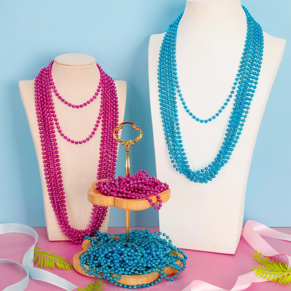 EOBOH 33-inch unisex bead necklaces suitable for all guests.