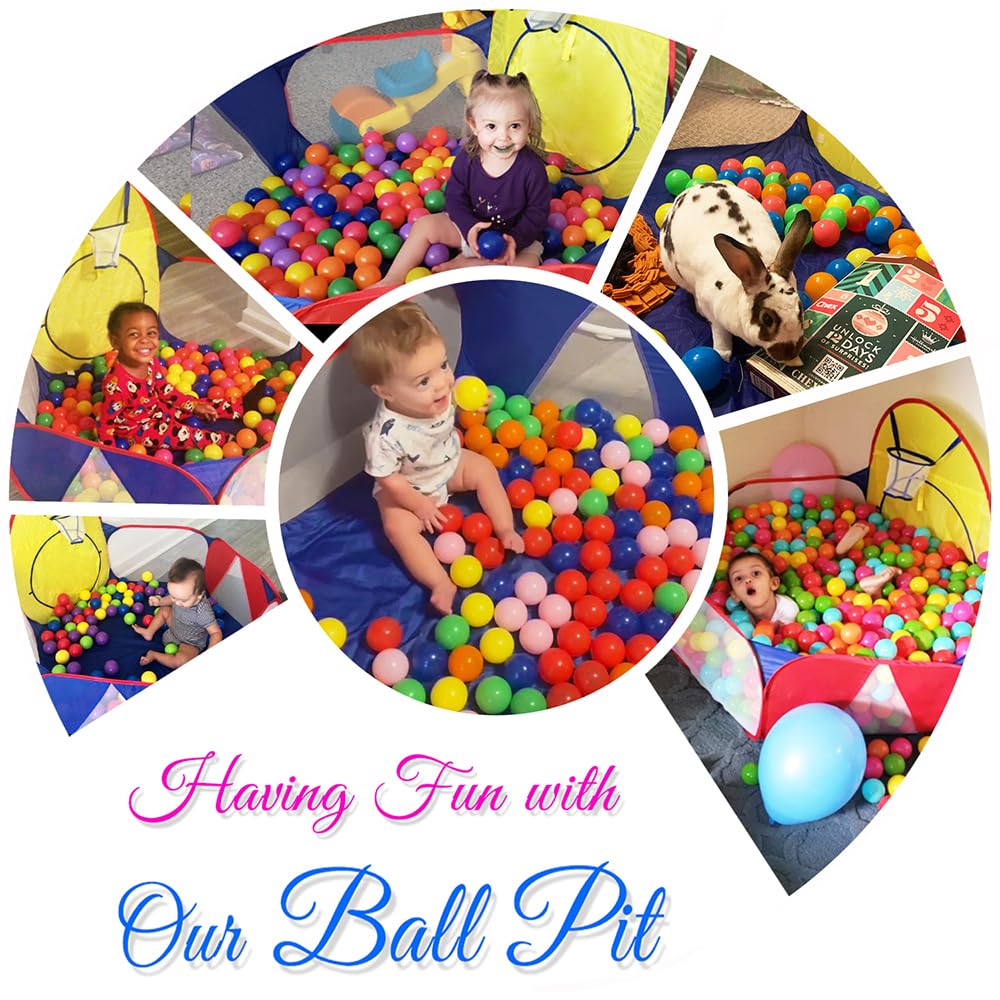 Eocolz Ball Pit durable soft fabric for safe, easy cleaning.
