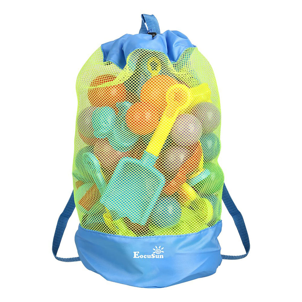 EocuSun adjustable straps blue angled view for comfortable carry