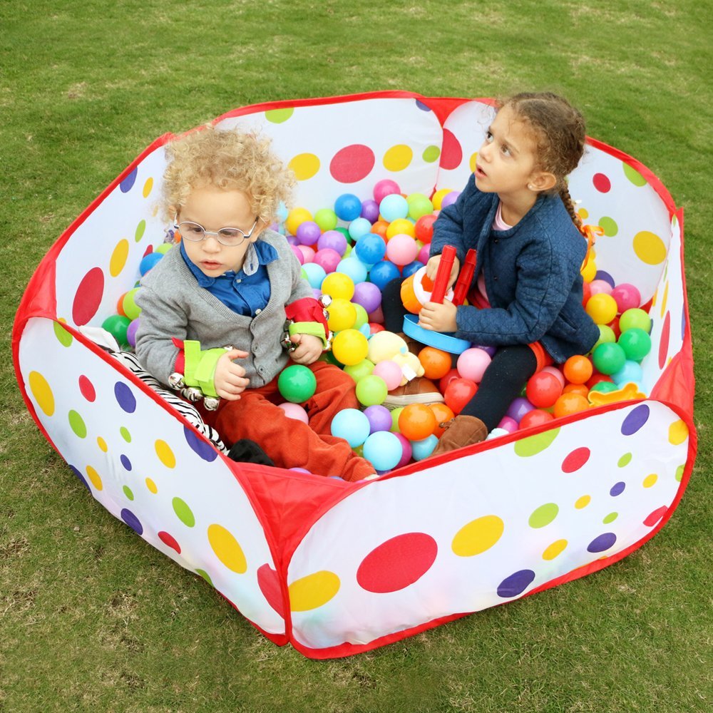 EocuSun pop-up ball pit setup in seconds for effortless playtime