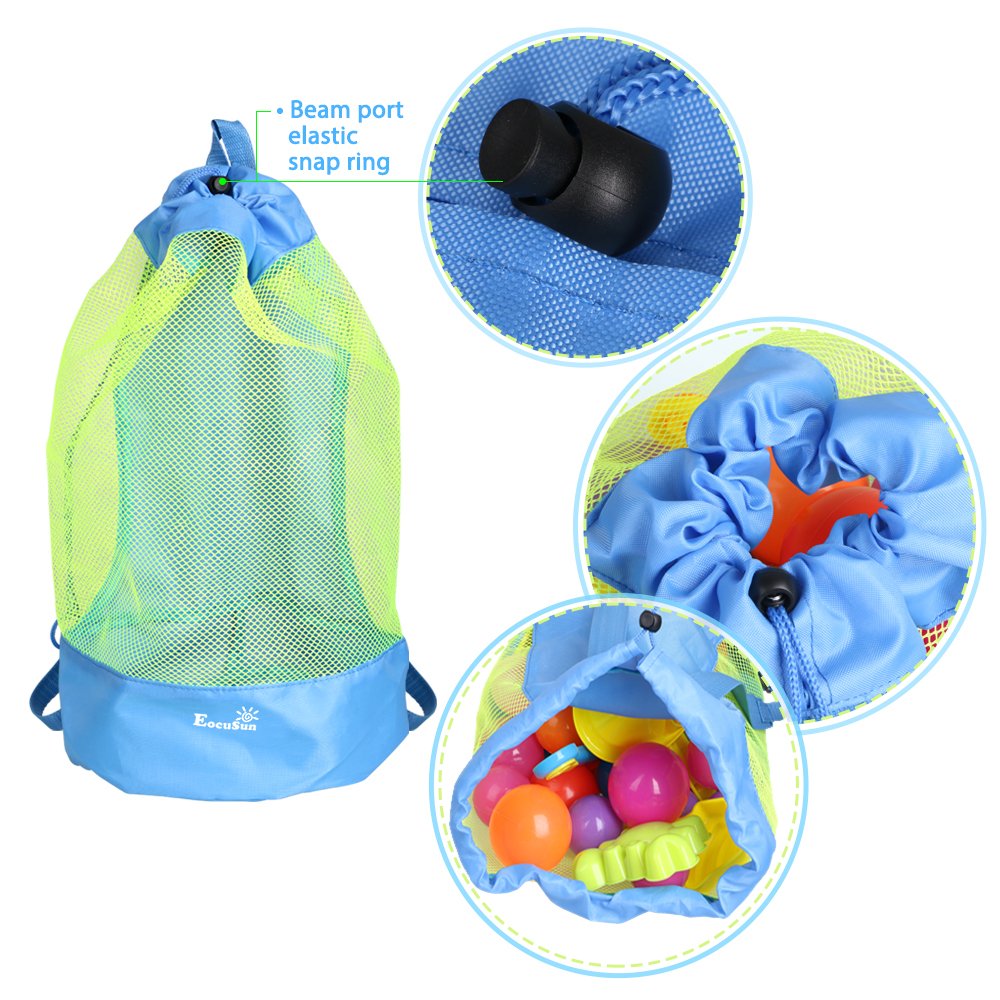 EocuSun thick nylon mesh texture highlights durability and quick drying
