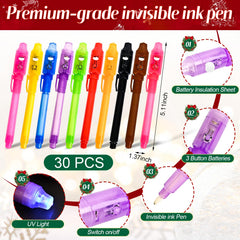 EODVICS secret-message writing on paper for family fun