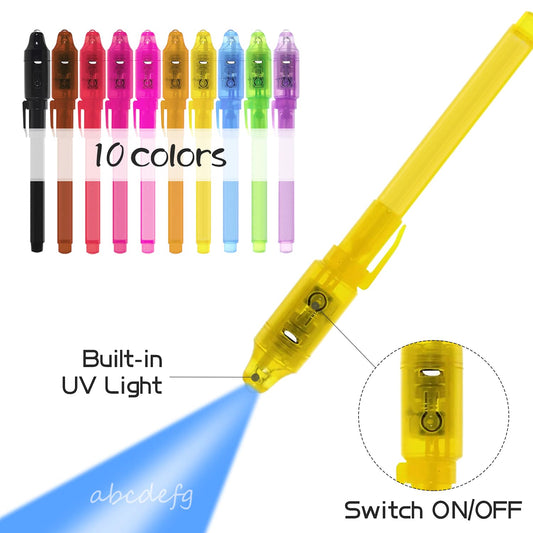 EODVICS UV light spy pen glows for exciting games