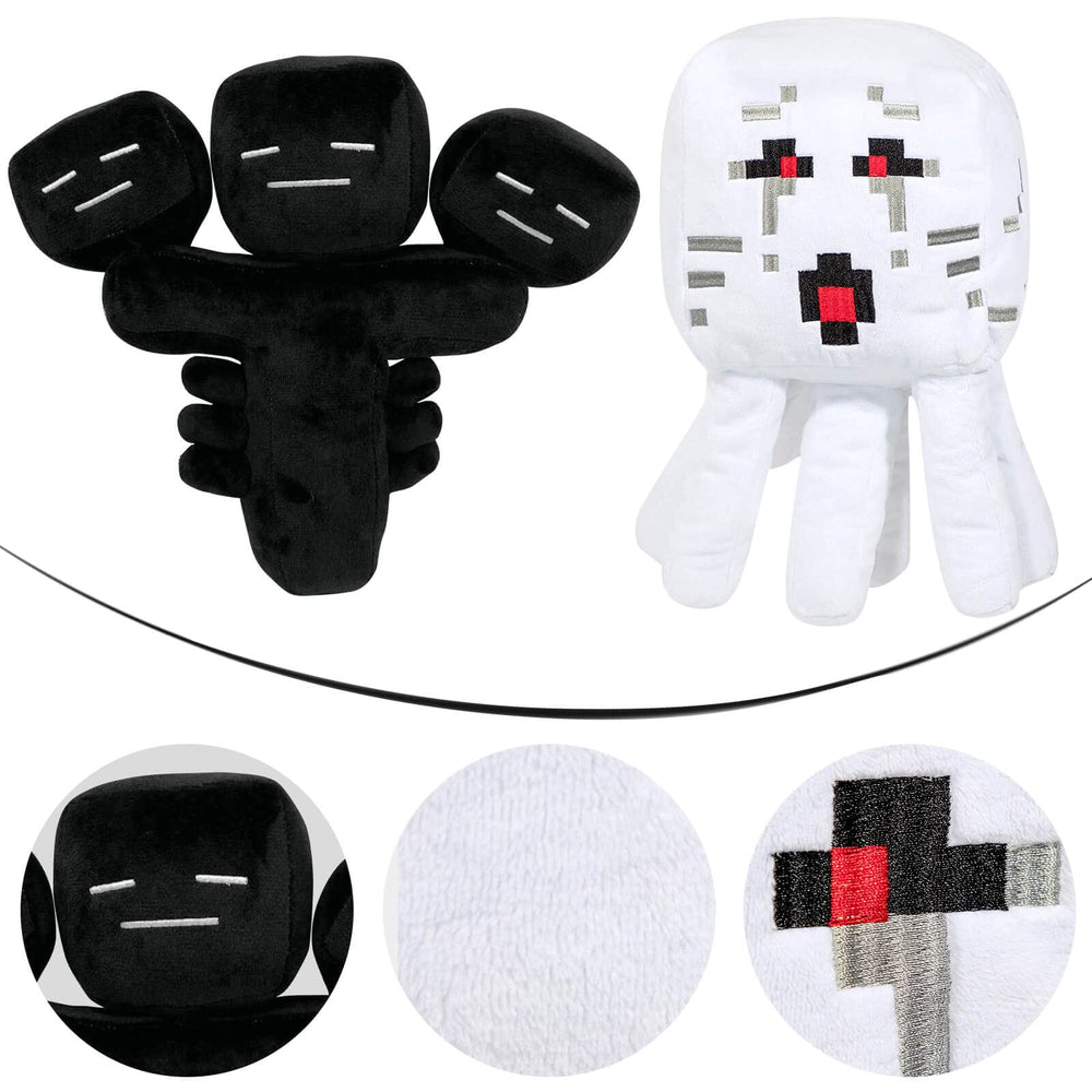 EOHX Wither Storm Ghast plush cuddly pose, ideal shelf companion.