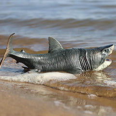 EOIVSH Megalodon cake topper figure for themed desserts