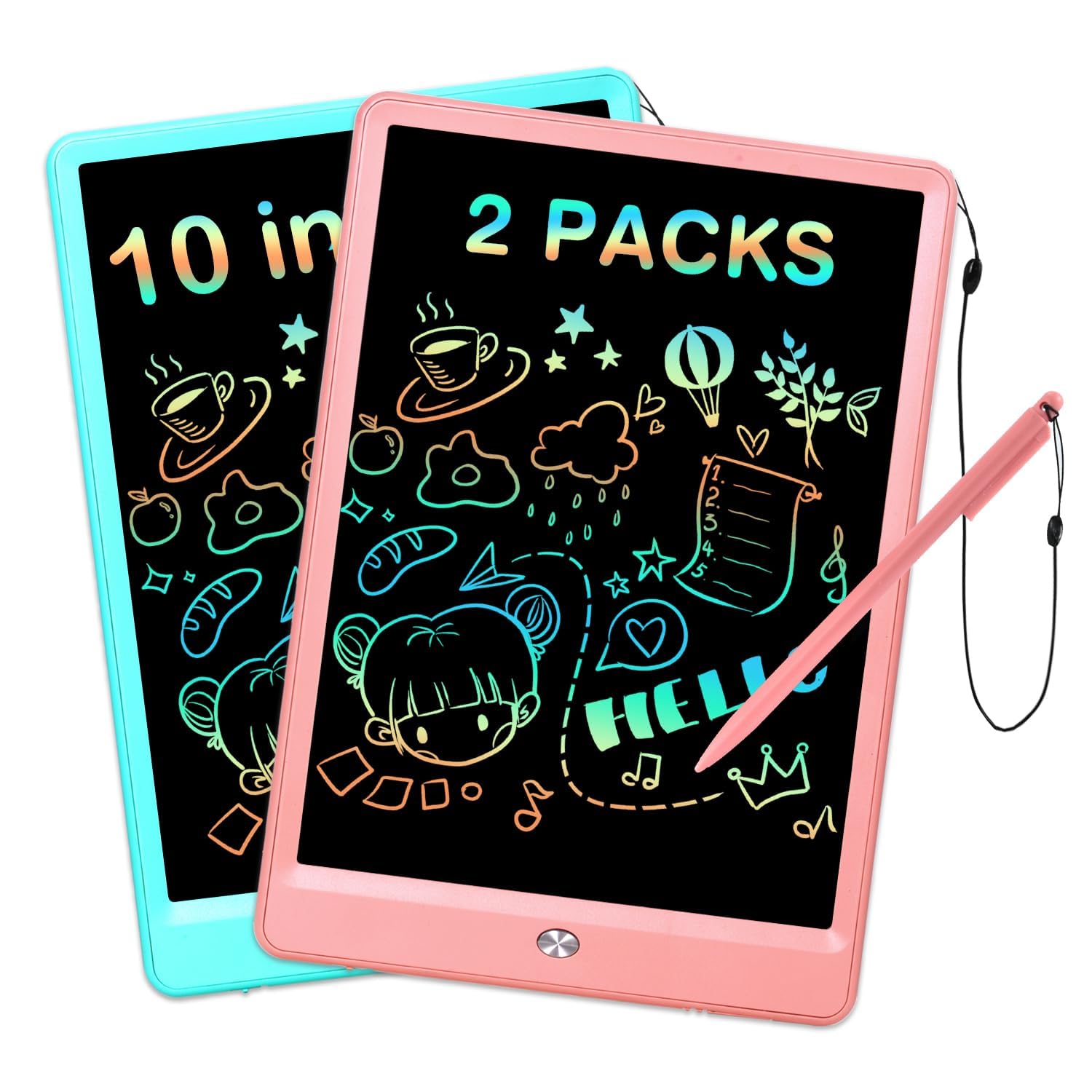 EooCoo 10-inch LCD tablet for kids with mess-free doodling on the go