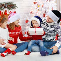 Gift-ready packaging for Eoocan Santa Hat, ideal present.