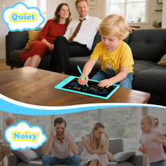 EooCoo LCD tablet lock function protects children’s drawings from erasure