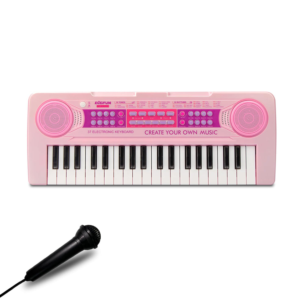 EOOLEOW kids piano with lighting follow mode guides young players through notes