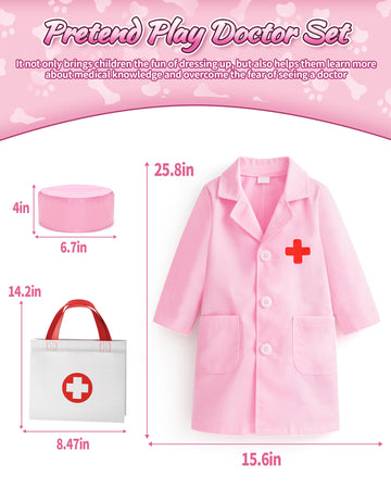Eohemeral Pet Vet Kit light effects enhance pretend doctor visits