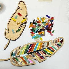 EOQIFJM wall mosaic art for bright, inviting living spaces
