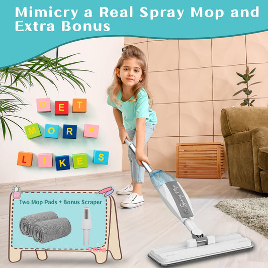 EP EXERCISE N PLAY kids cleaning toy set to inspire imaginative play.