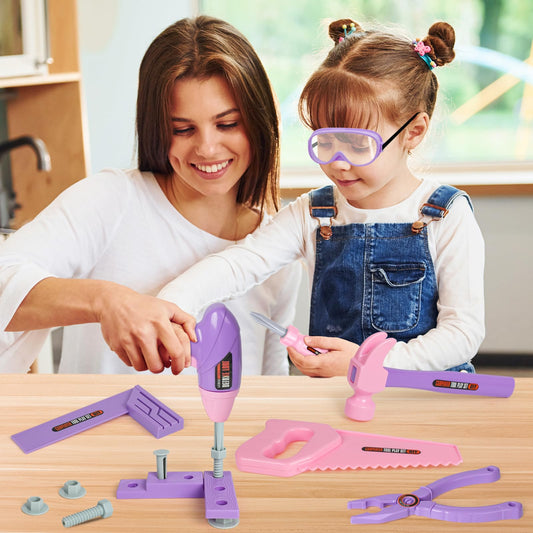 EP EXERCISE N PLAY portable toolbox keeps tools organized for on-the-go play