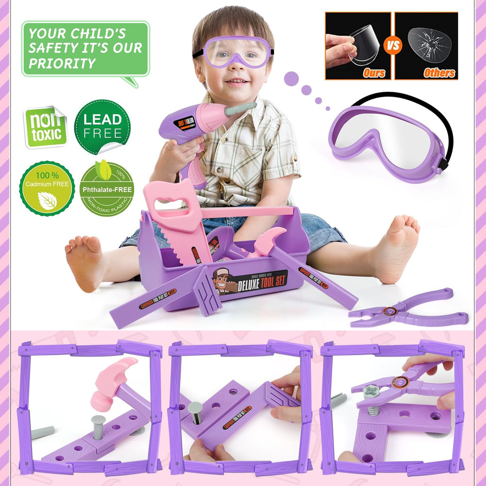 EP EXERCISE N PLAY pretend hammer for safe, tactile construction fun
