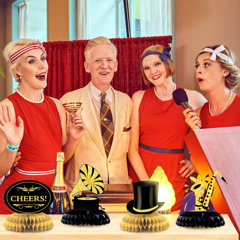 Epakh flapper dress centerpiece brings nostalgic charm to tables