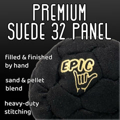 Epic Footbags under-filled sag aids stalls and tricks.