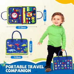 EPIMA Busy Board shoelaces highlight dressing skill development for toddlers.