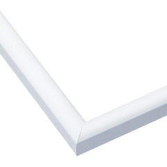Epoch aluminum puzzle frame Panel Max in white enhances wall displays with color preservation