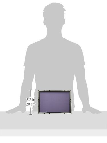 Includes a compact stand for stable display on a table or desk.