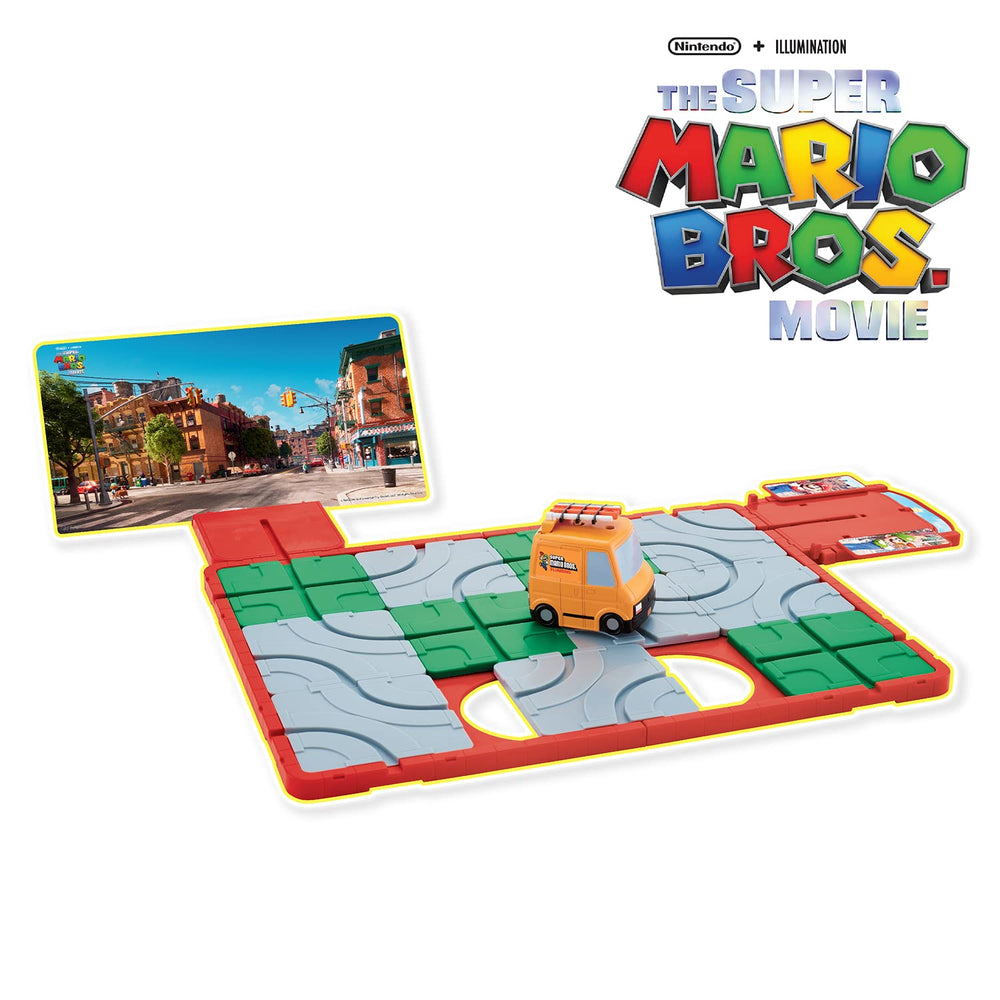 Epoch Games' Super Mario Route 'N Go van on track for fast-paced family fun.