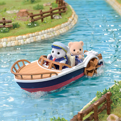 Epoch Sylvanian baby-attachments detachable for versatile storytelling.