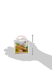 Epoch Sylvanian Families seesaw B-40 in a dollhouse setting for pretend moments