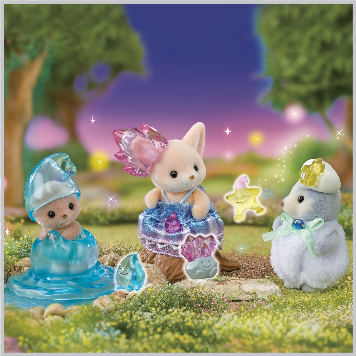 Epoch Sylvanian Families: Fairy Tower and Mushroom House pairing expands play worlds