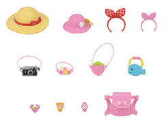 Epoch Sylvanian KA-316 picnic scene close-up shows detailed accessories