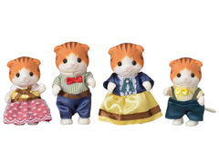EPOCH Maple Cat Dad poseable figure for expressive family scenes.