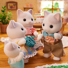 Epoch Sylvanian playset with accessories for organized pretend dining.