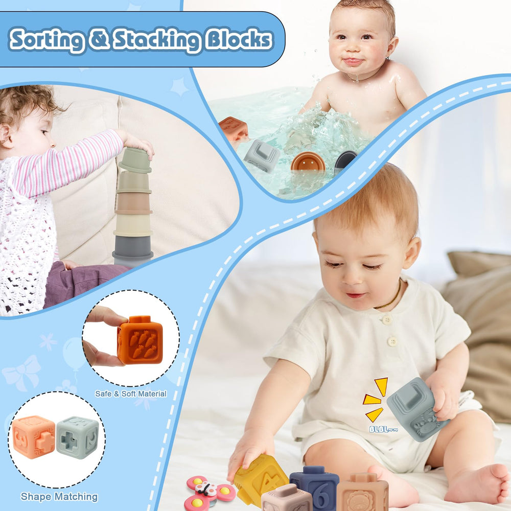 Epogg pull string toy encourages grasping and cause-and-effect exploration during play.