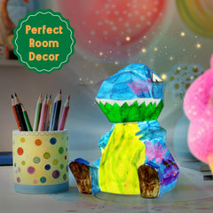 EPUMP stickers for personalizing the dinosaur lamp design