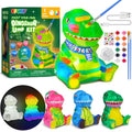 EPUMP Paint Your Own Dinosaur Lamp Kit packaging shows gift-ready presentation