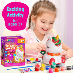 EPUMP Unicorn lamp kit soft silicone material for safe crafting