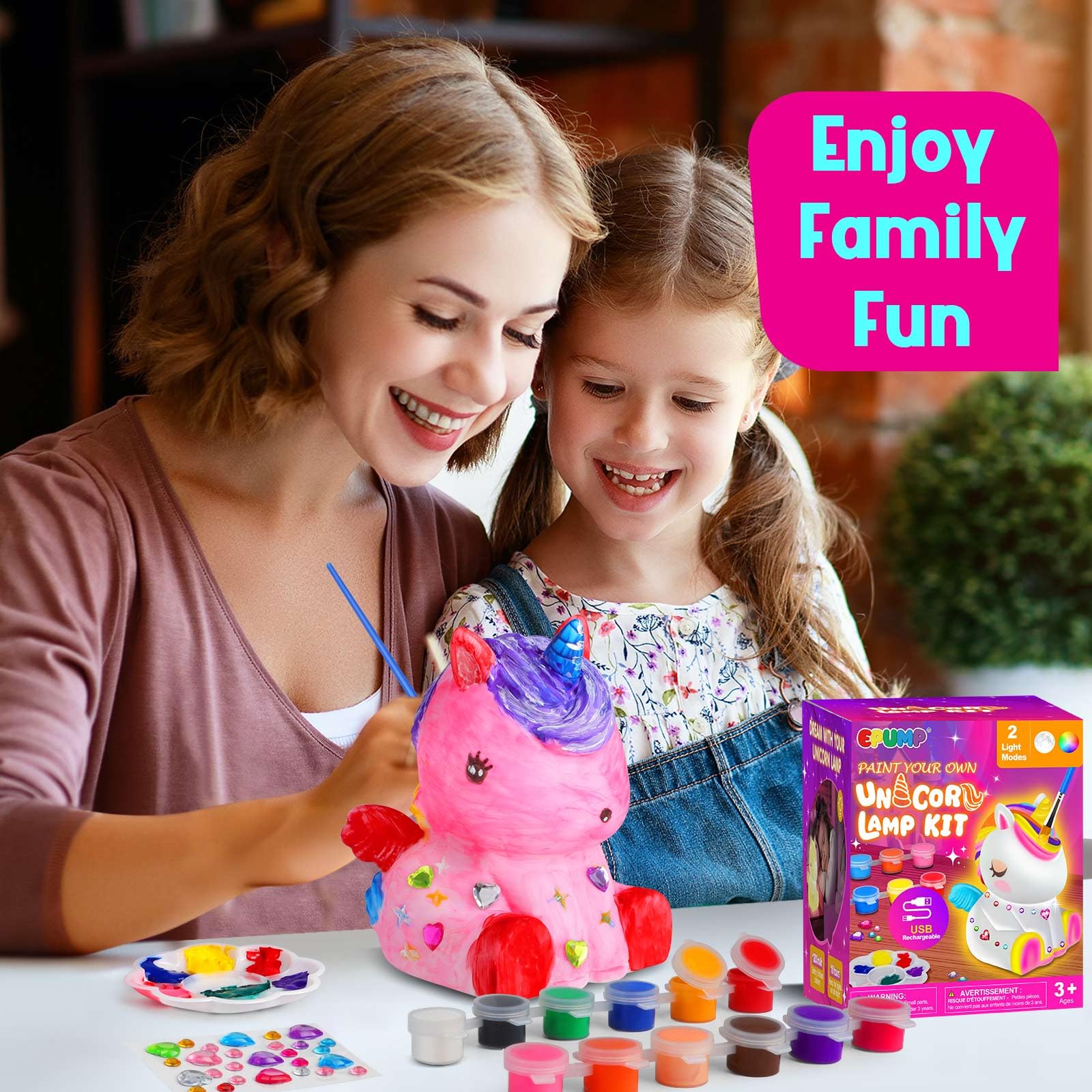 EPUMP TÜV safety certified unicorn lamp for peace of mind