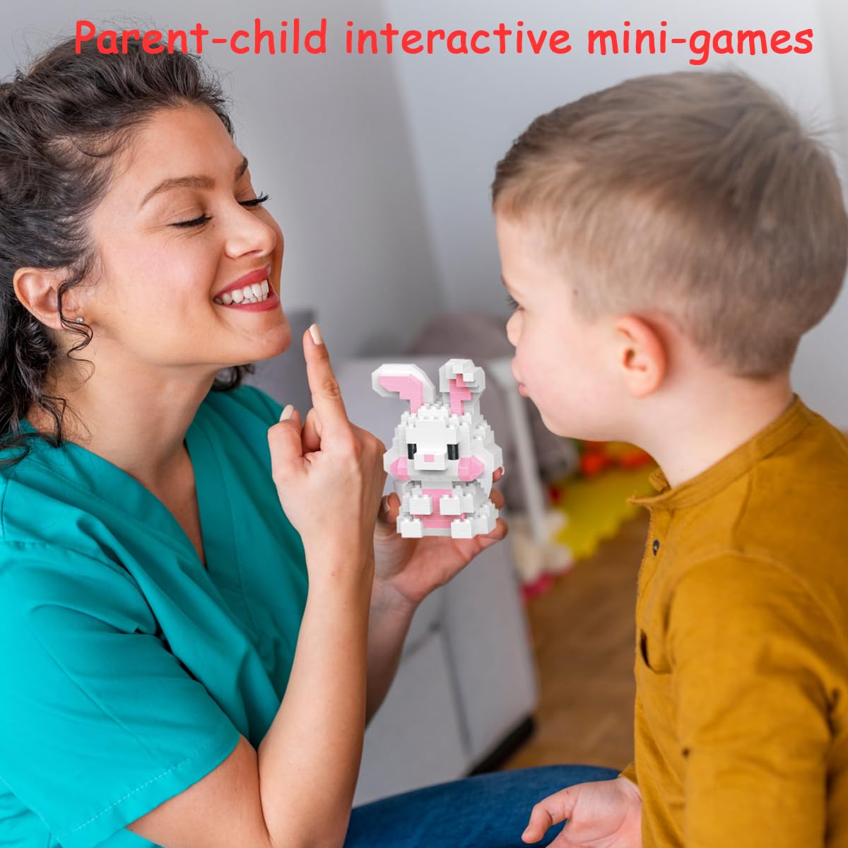 Eqkasio Easter family play scene inspires parent-child bonding