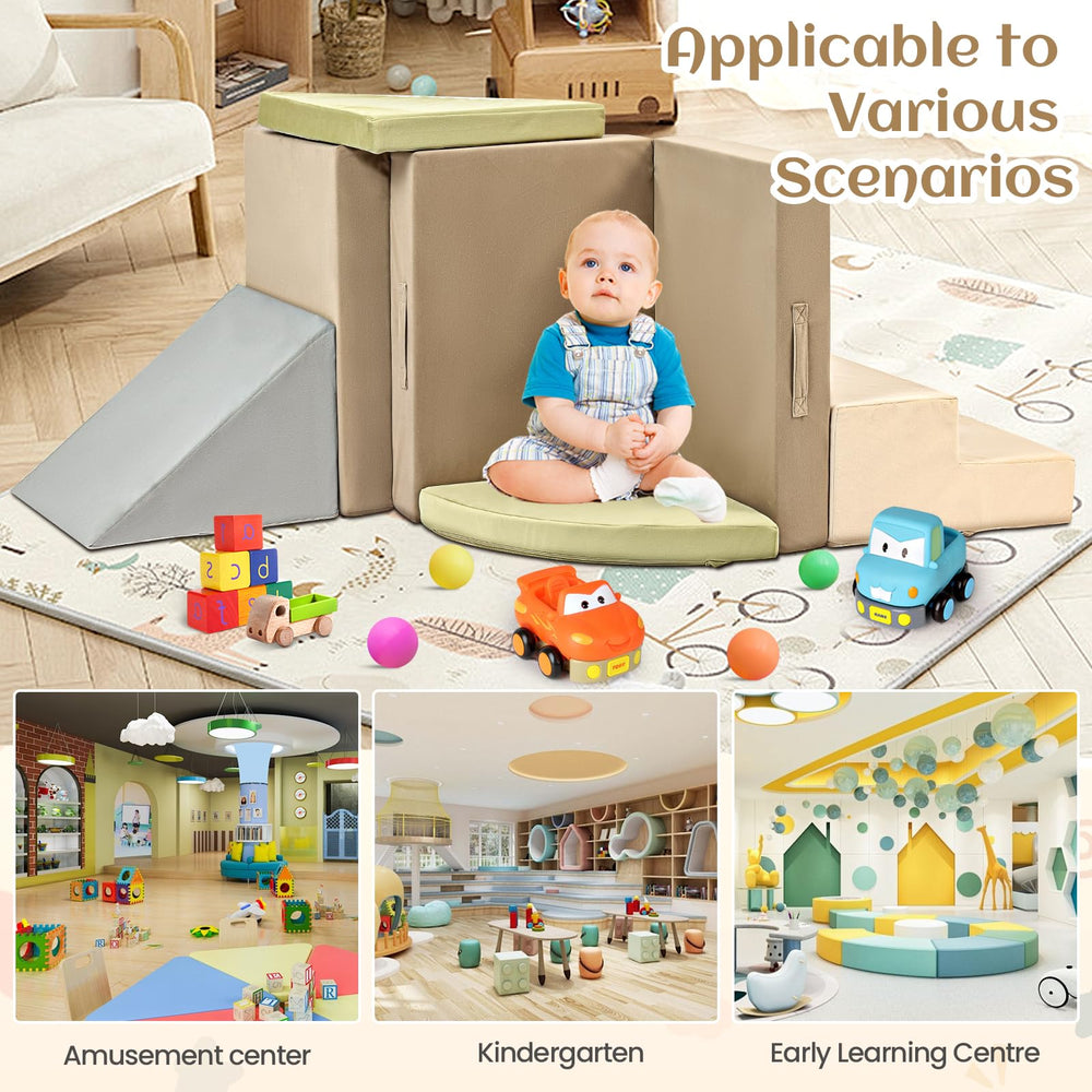 Erament colorful modules for shape learning and motor skills