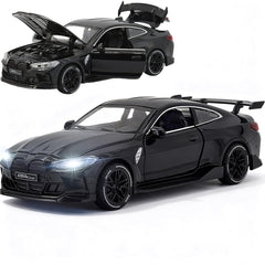 ERBADIHAGO M4 model car front view with durable zinc alloy finish for durable play