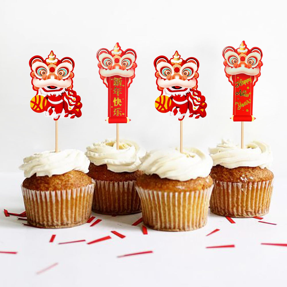 Ercadio Chinese New Year topper highlights festive greetings on treats