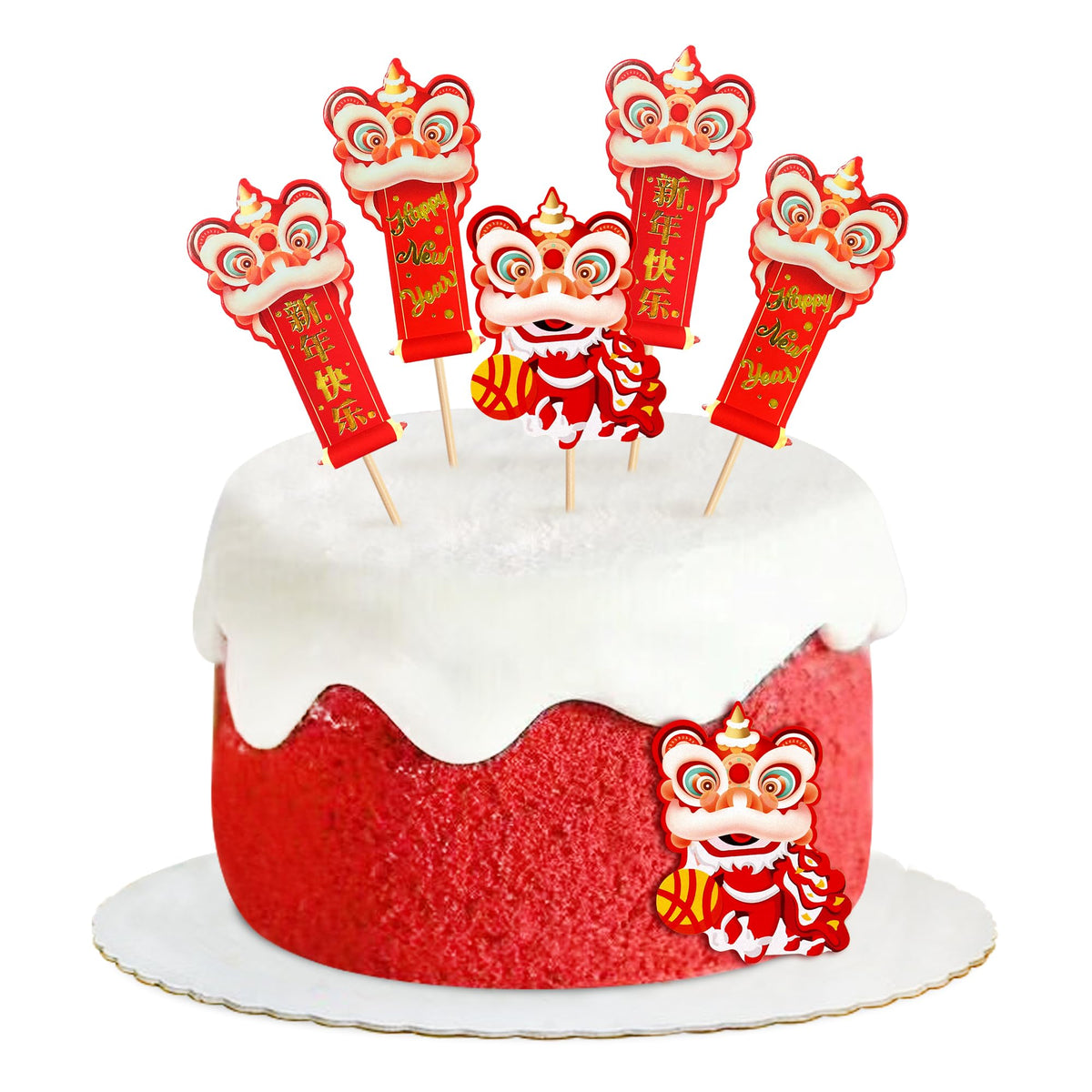 Ercadio cupcake topper blessings adds festive charm to cupcakes and desserts
