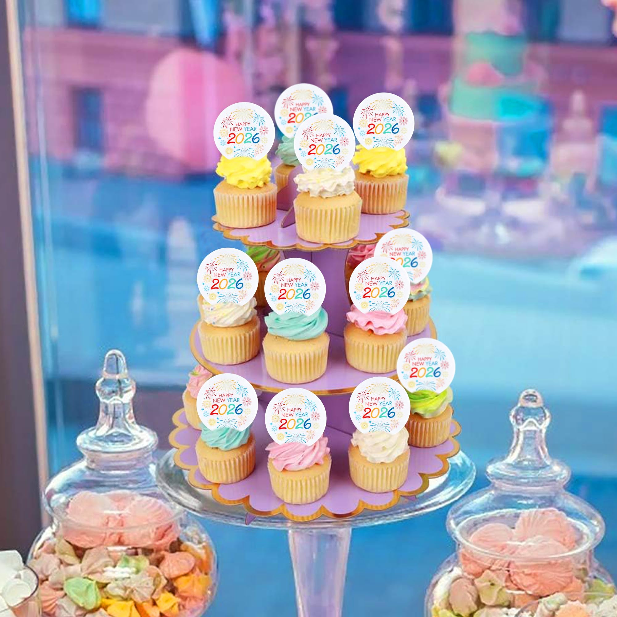 Ercadio bamboo sticks ensure safe, stable dessert decoration.