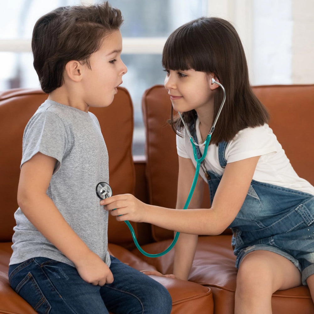 ERDOGLY Kids Stethoscope real-working-tool provides authentic feel for classroom or playgroup.
